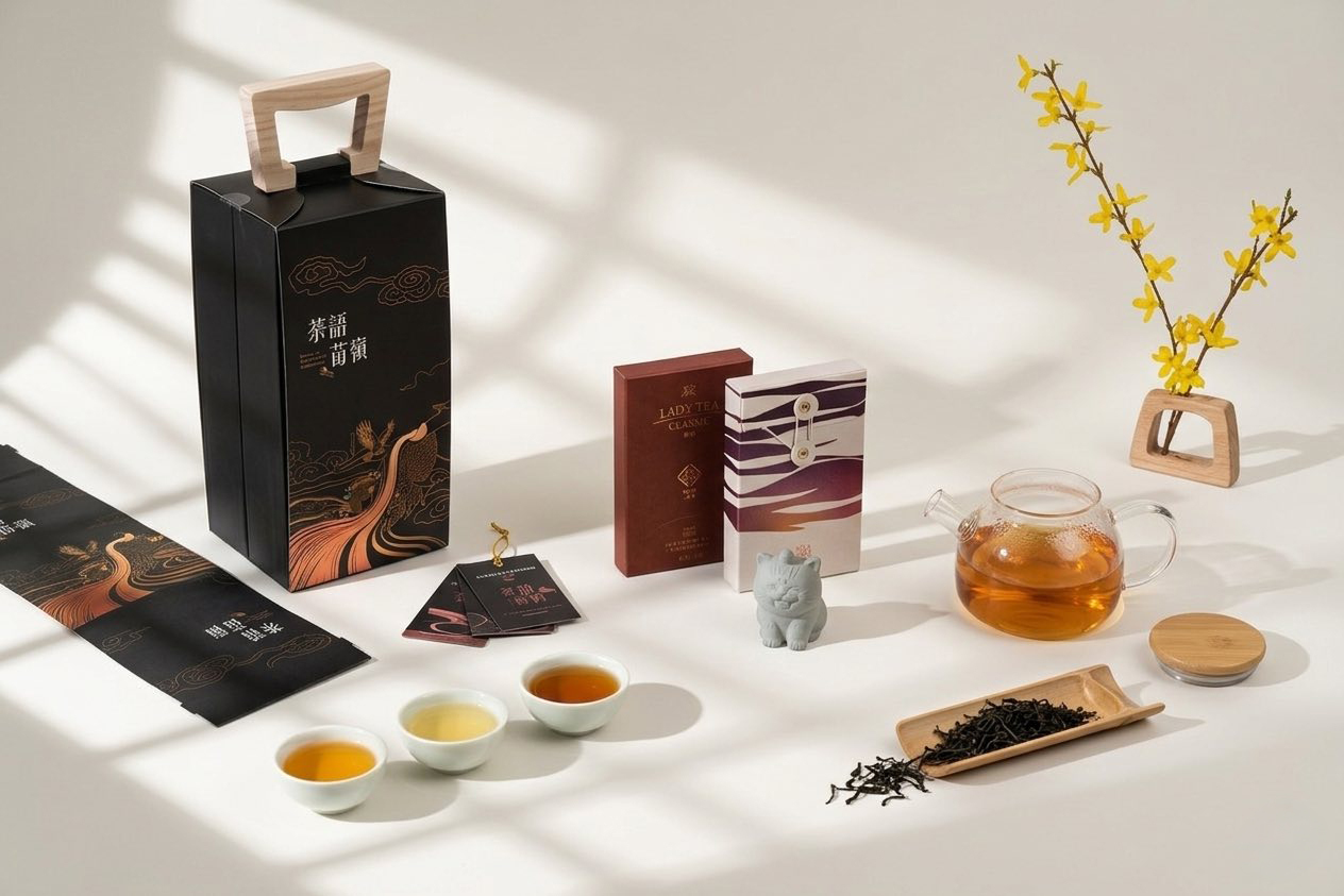 「茶語苗嶺」茶葉禮盒設計